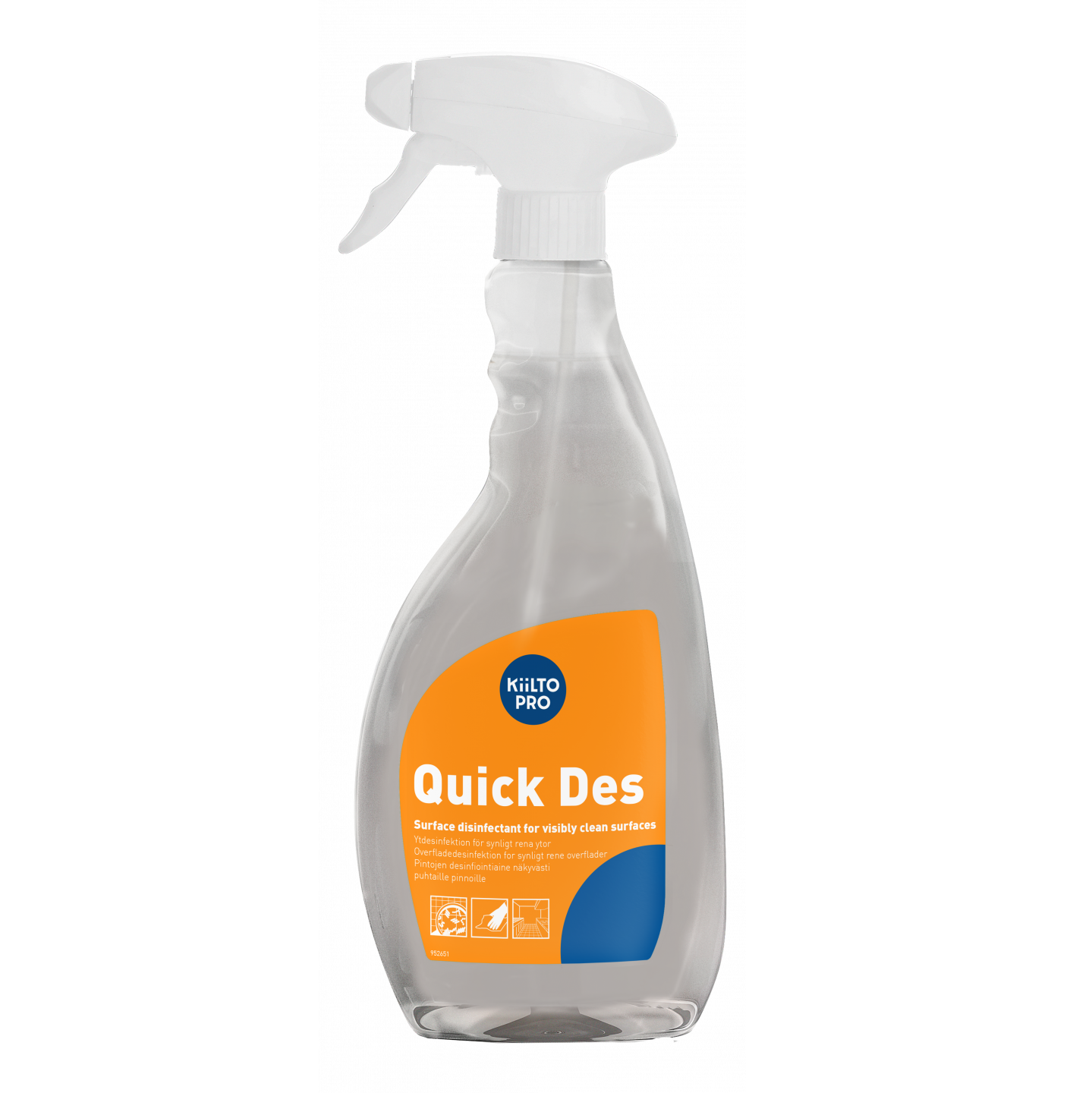 Ytdesinfektion Dax Kiilto Quick Des Spray 750ml