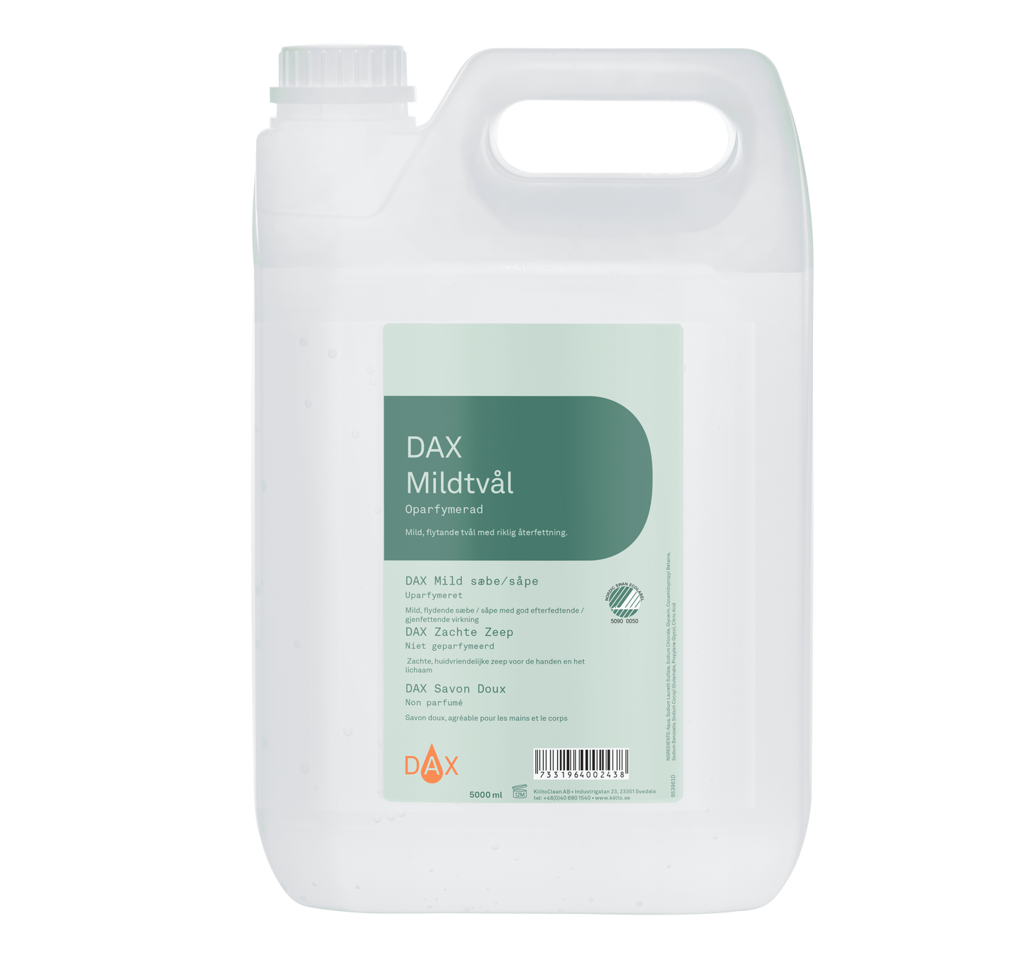 DAX Mildtvål Dax 5000ml