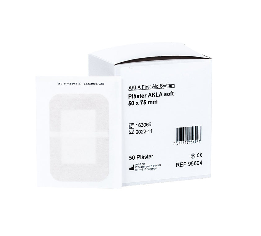 Plåster Akla soft 50 x 75mm / 100