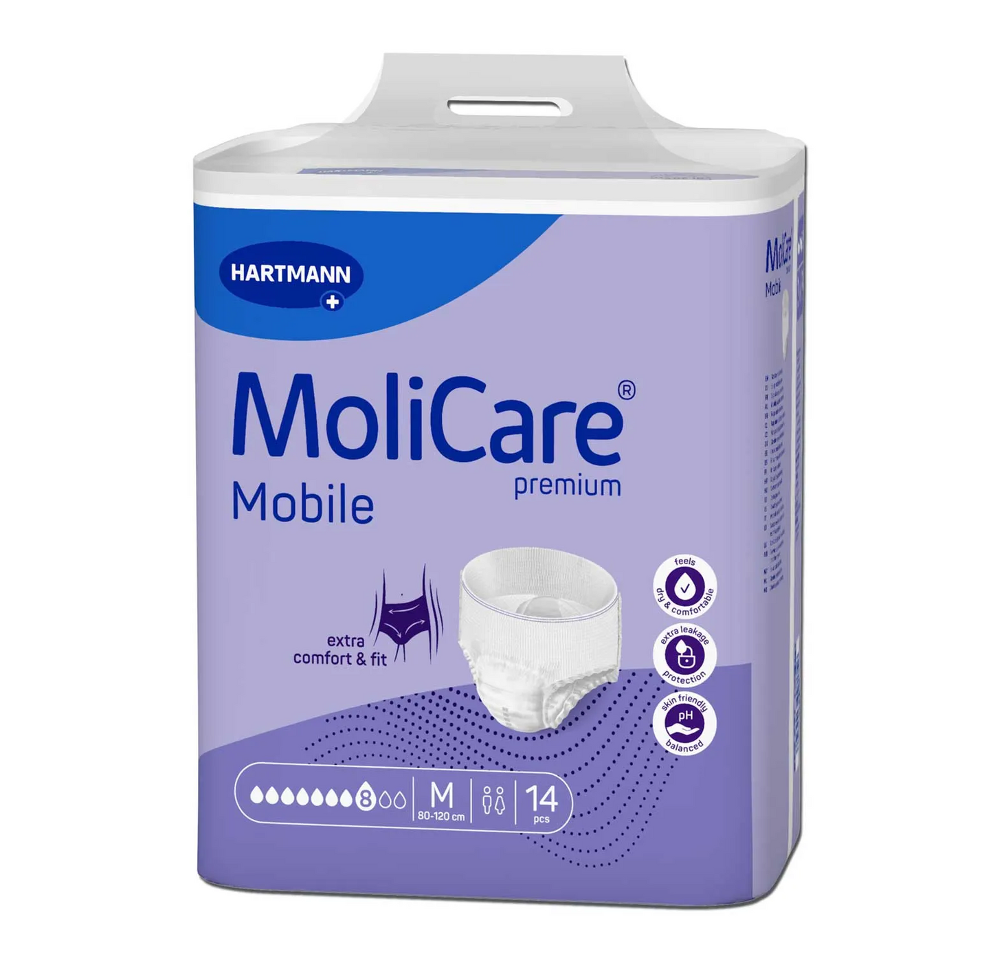 Inkontinensskydd MoliCare Premium Mobile 8 droppar XL / 14