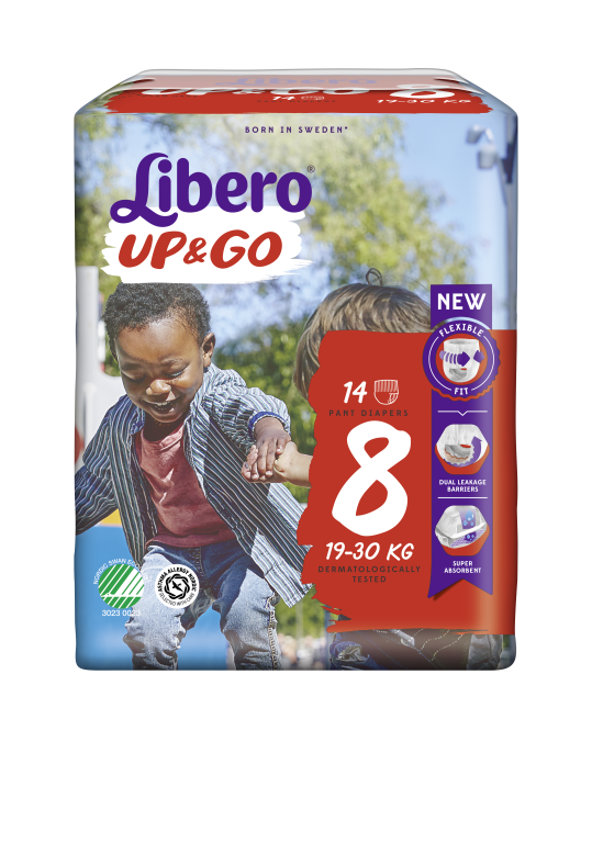 Libero Blöja Up&Go Storlek 8 19-30kg / 14