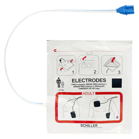 Schiller Fred EasyPort elektroder för vuxna