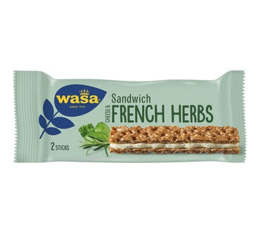 Wasa Sandwich Cheese & French Herbs / 24