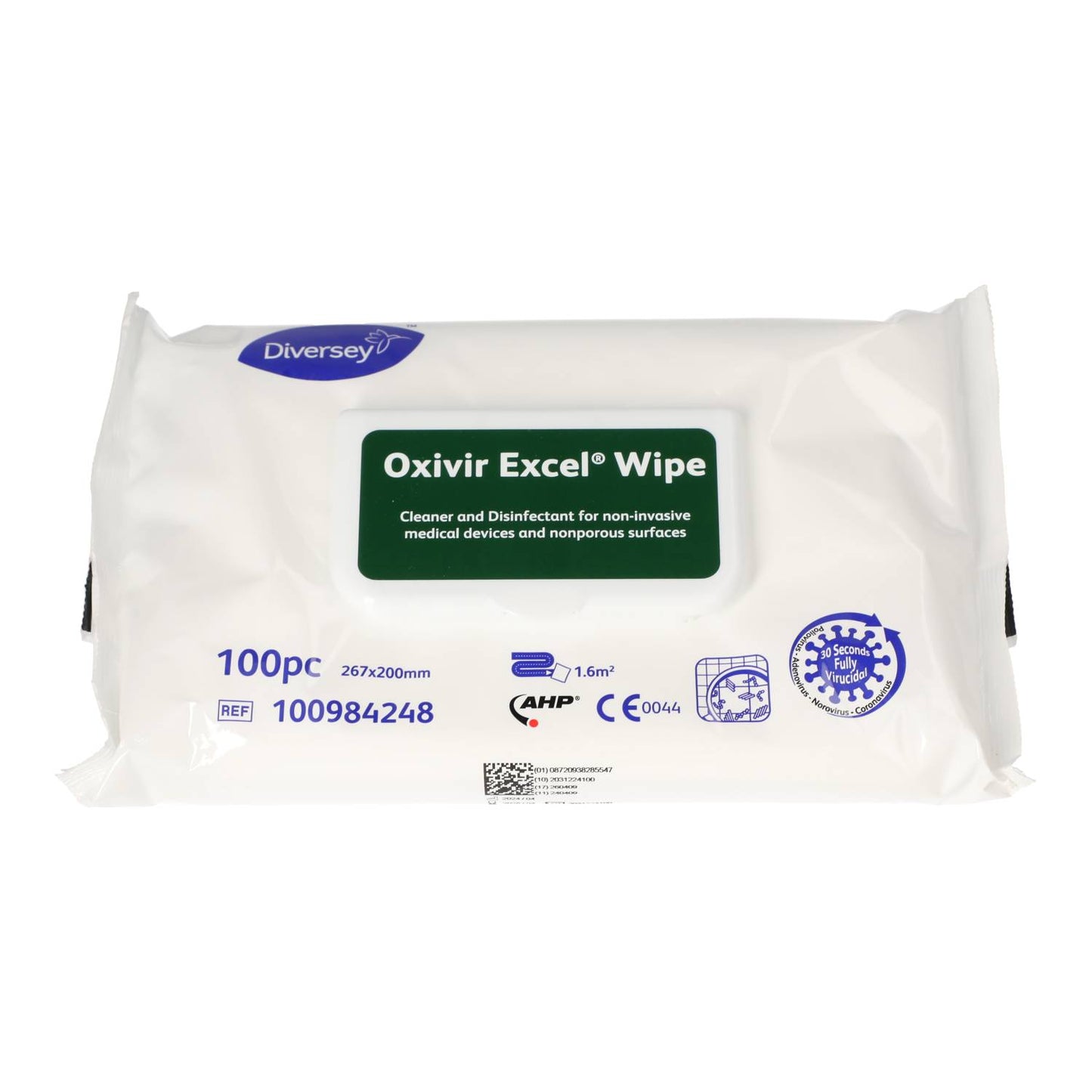 Antibac Overflatedesinfeksjon Oxivir Excel Wipes / 100