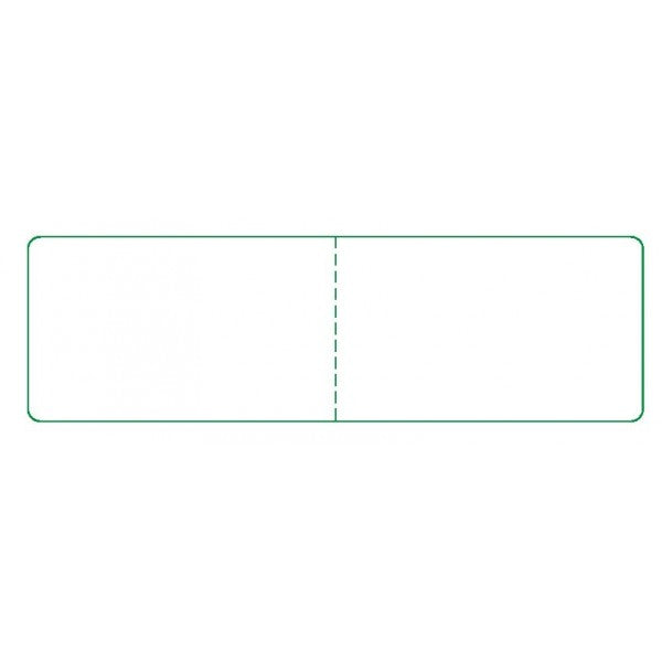 Etikett 100 x 30mm med perforering Syntherm PeLo / 1000