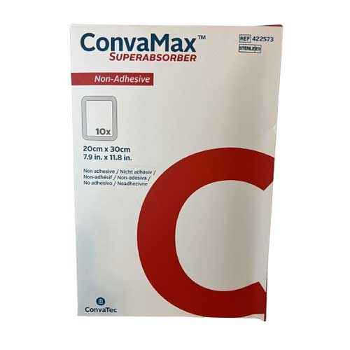 Convamax Superabsorber Ej Vidhäftande Förband 20 x 30cm / 10