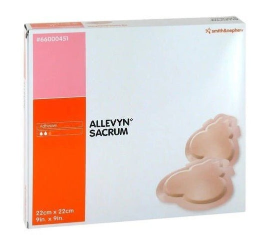 Allevyn Sacrum Adhesive 22 x 22cm / 10