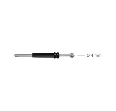 Diatermi Elektrod Monopolär Kula 4mm 2,4mm Fäste