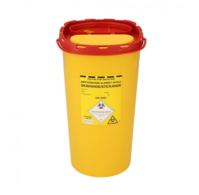 Riskavfallsburk Multi-Safe Twin 3,0L