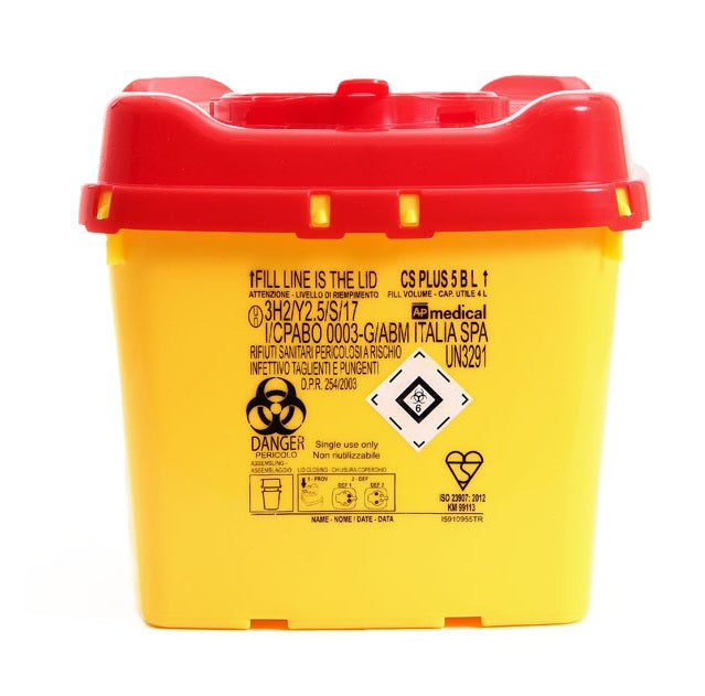 Riskavfallsburk San-Sac 5L