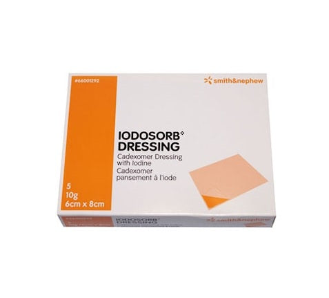 Iodosorb Kompress 8 x 6cm 10g / 5