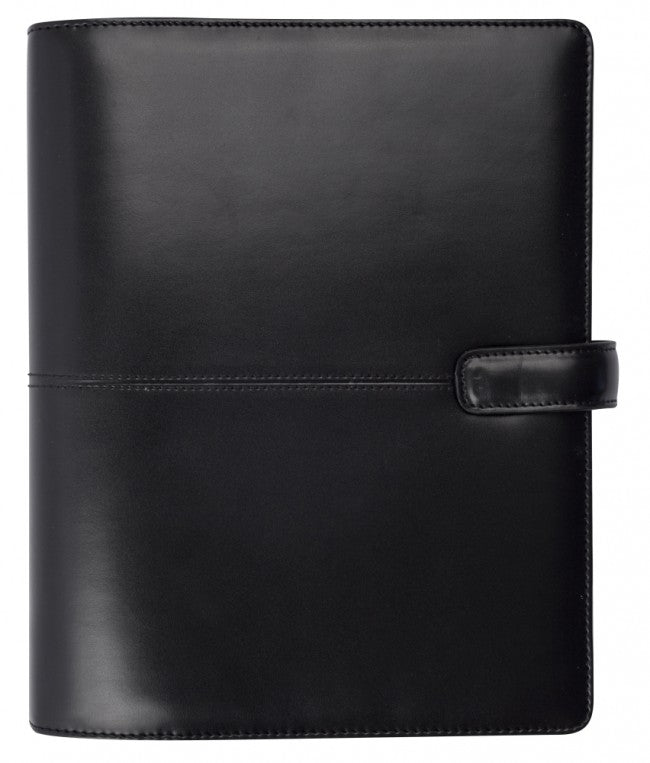 Burde Business Systemkalender Svart konstläder