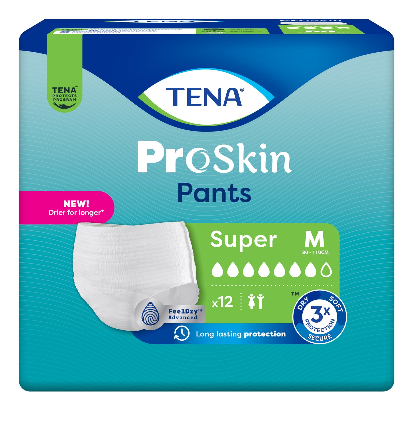 Inkontinensskydd Tena ProSkin Pants Super M / 48