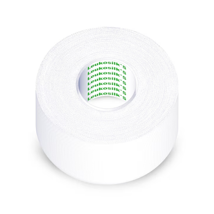 Leukosilk Cerotto In Rotolo – 2,5 Cm X 9,2 M, Impermeabile, Confezione Da 12 Pezzi