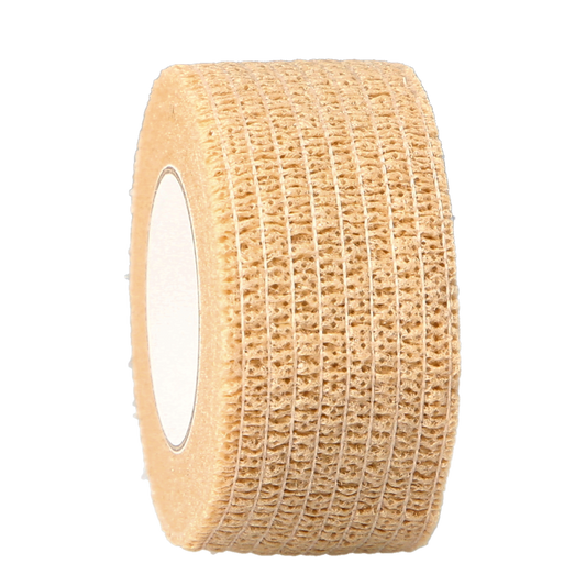 Bluebird Kohesive Självhäftande Linda Brun 2,5cm x 4,5m / 40