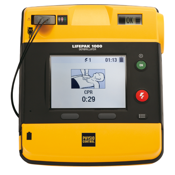 Defibrillator Lifepak 1000 inkl.väska