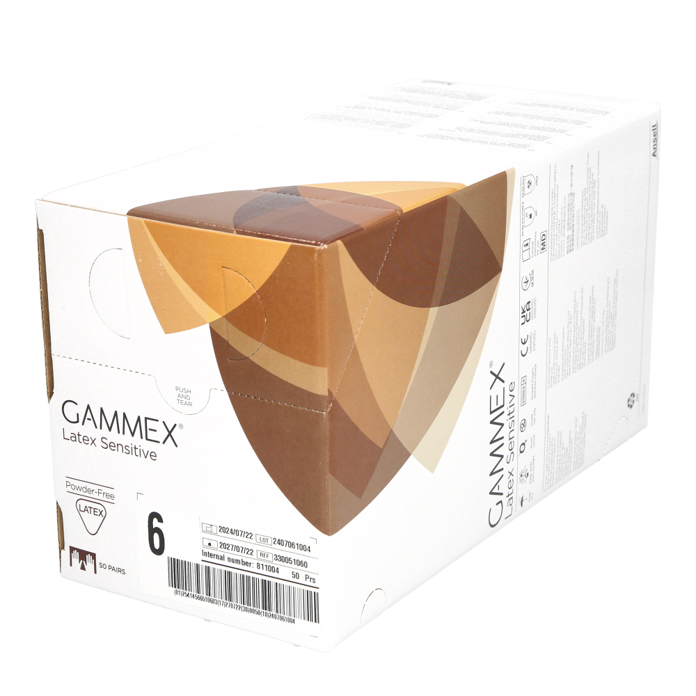 Op-Handske Gammex Latex Sensitive Storlek 6,0 / 50