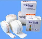 Tubförband Danafast Double Stretch Grön >5,5cm x 10m