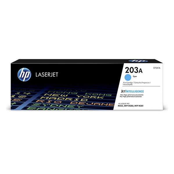 Toner HP LaserJet 203A CF541A Cyan