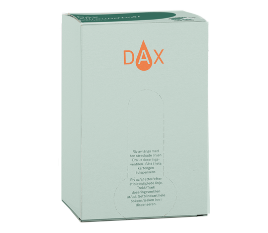 DAX Allroundtvål Oparfymerad refill till automatdispenser 700ml