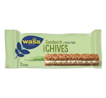 Wasa Sandwich Cheese & Chives / 24