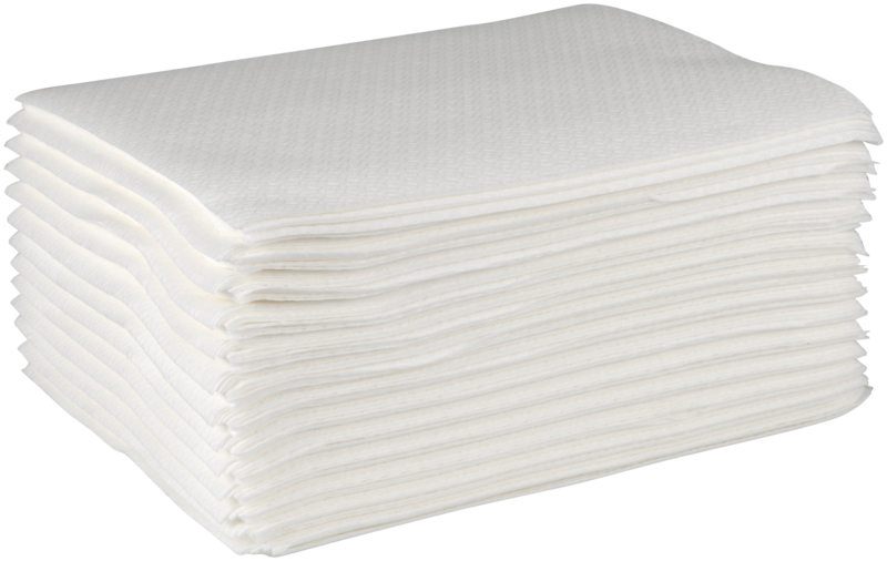 Tvättlapp Airlaid 1-lager Plan Dubbel-S 20 x 26cm / 1050