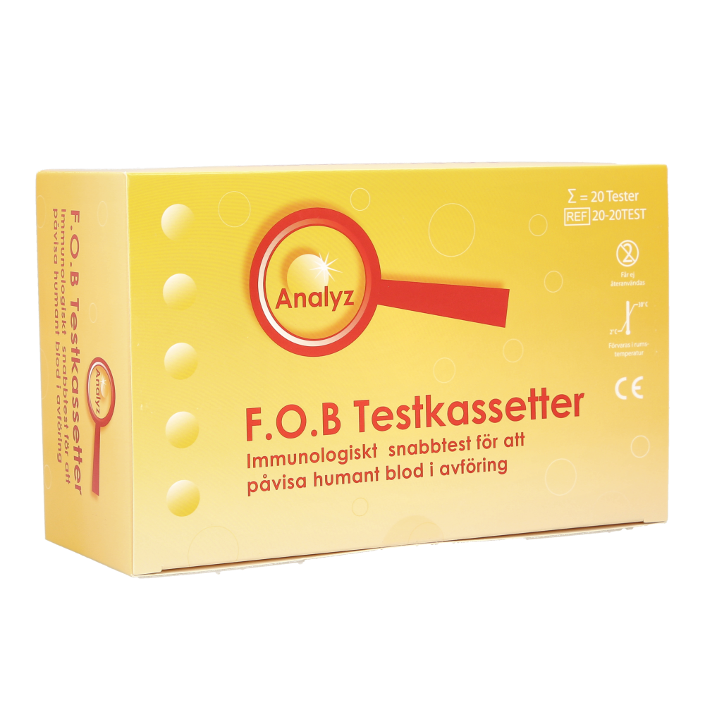 F-Hb Testkassetter Analyz / 20