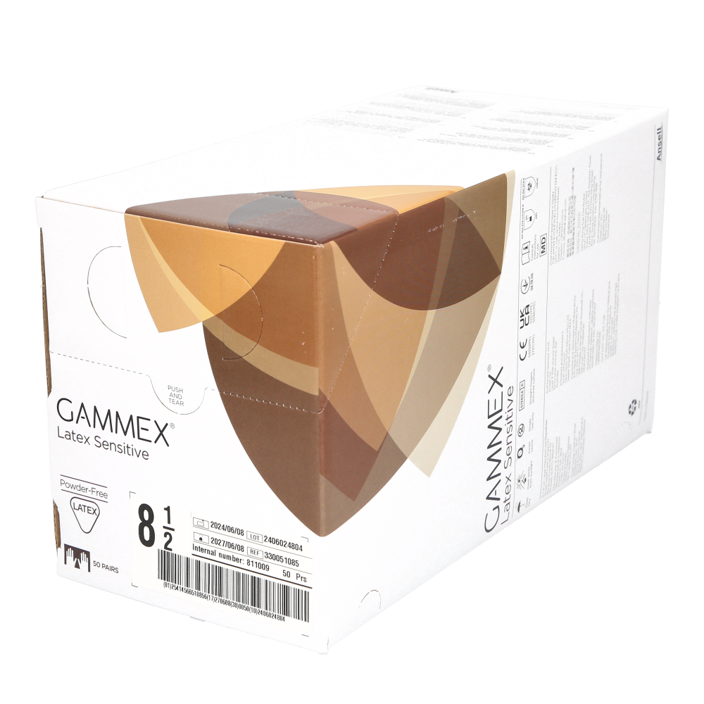 Op-Handske Gammex Latex Sensitive Storlek 8,5 / 50