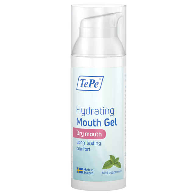 Munfuktgel TePe Hydrating Mouth Gel Mild Pepparmint 50ml