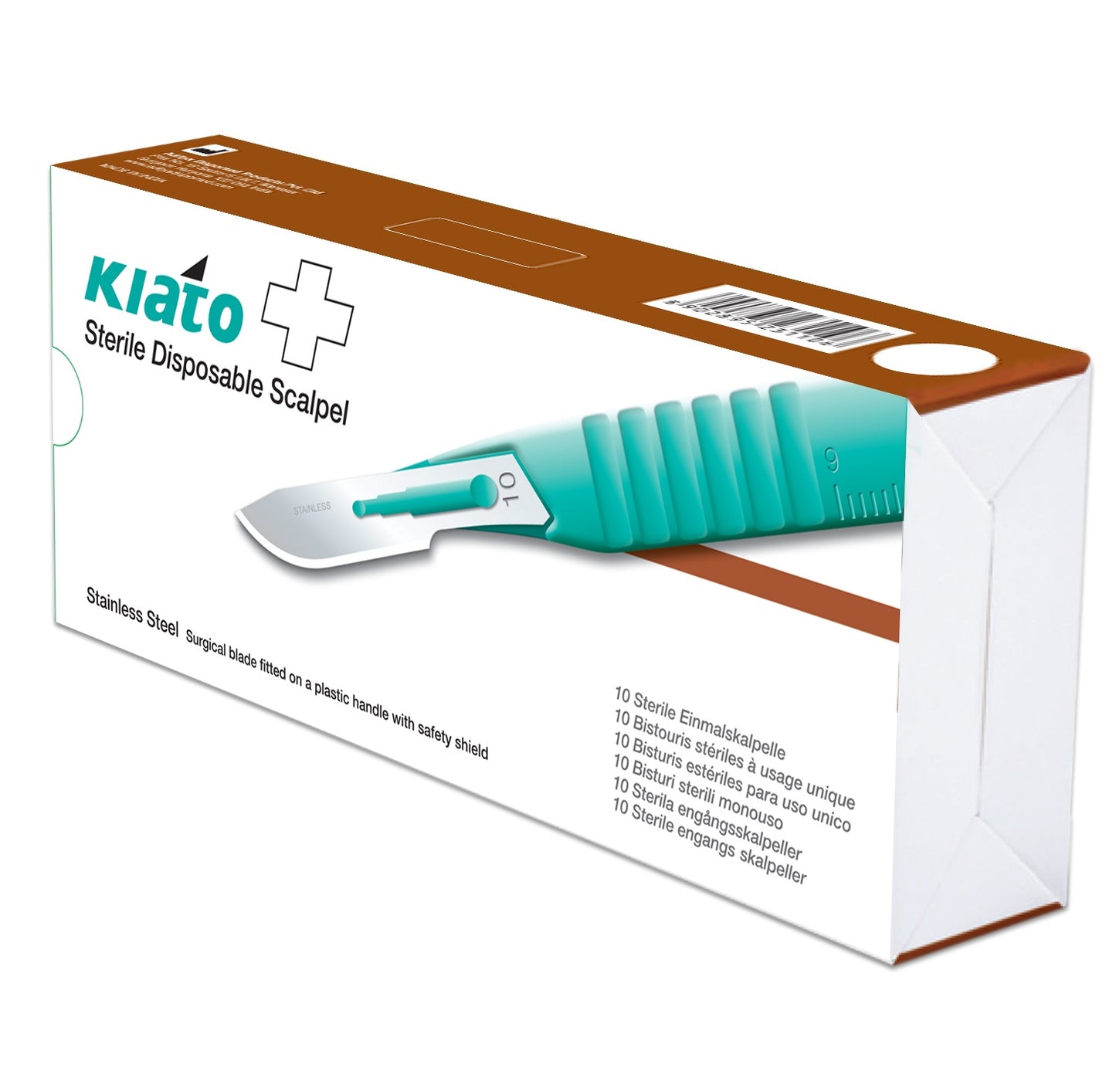 Skalpell/Kniv Kiato Engångs Steril Nr10 / 10