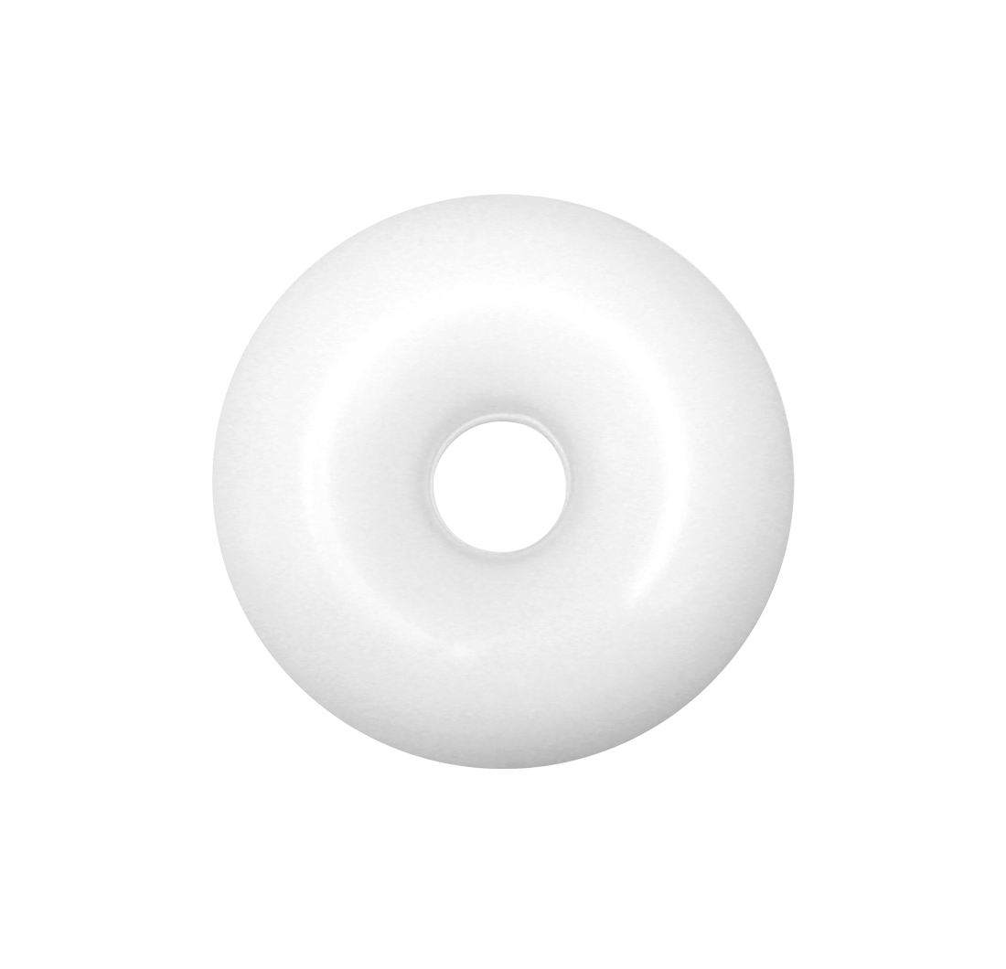 Livmoderring Silikon Donut 64mm