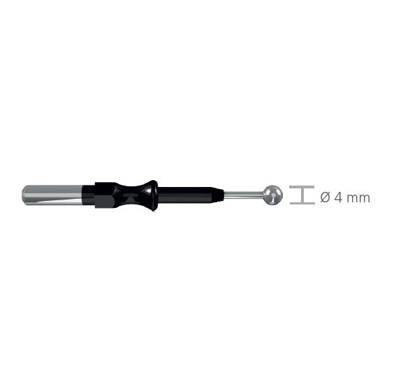 Diatermielektrode monopolar kule 4 mm 4 mm brakett