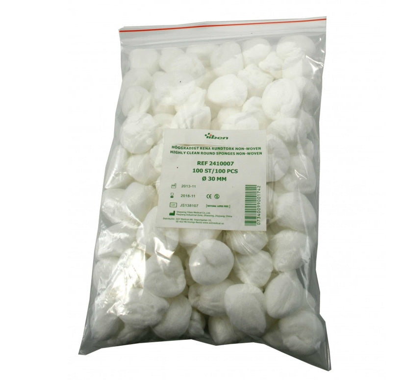 Rundtork NonWoven 30mm / 100