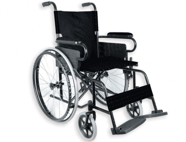 Rullstol ihopfällbar Svart