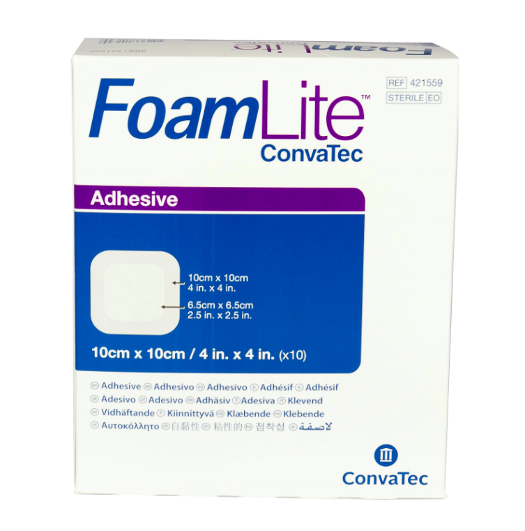 ConvaTec FoamLite skumbandasje 10 x 10 cm / 10