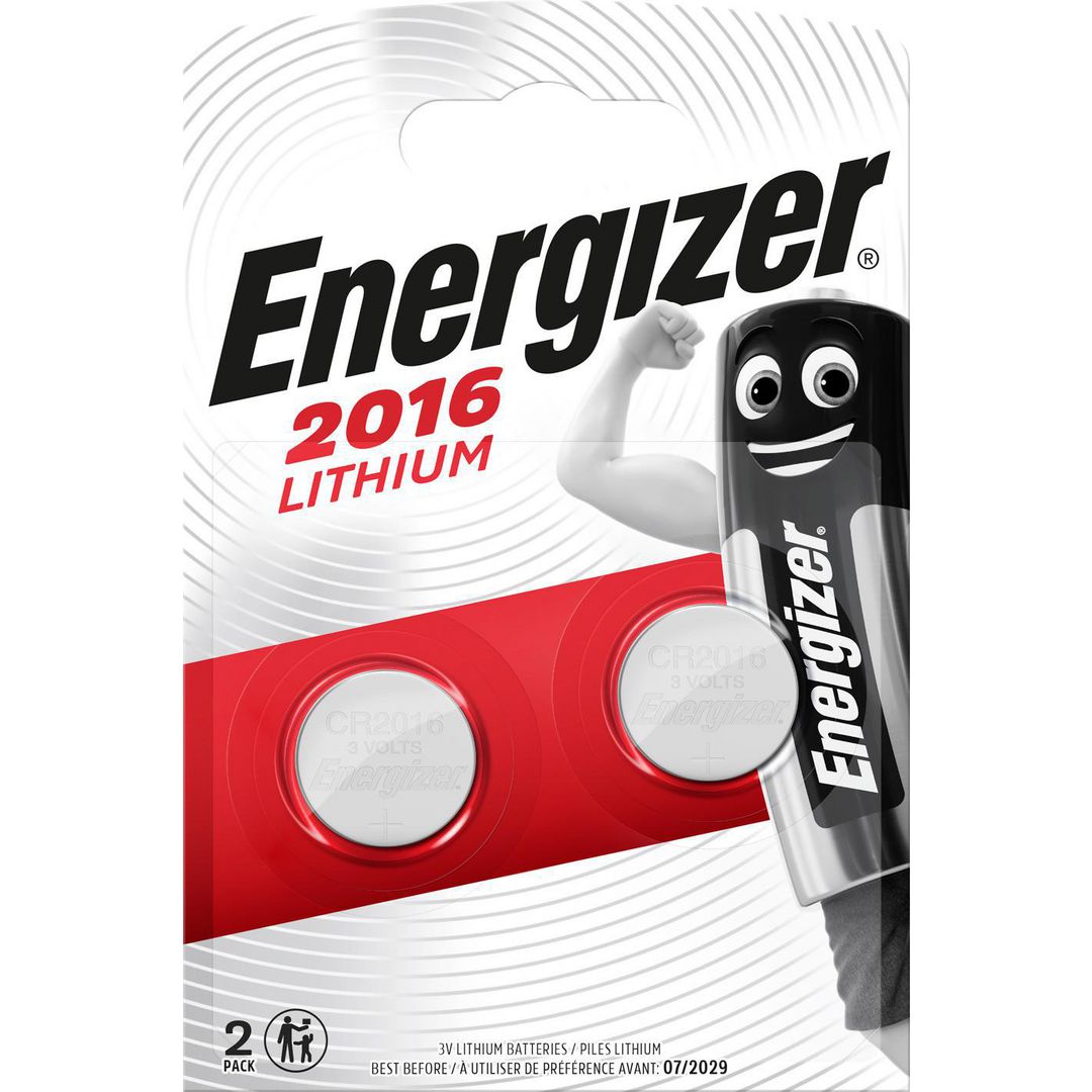 Batteri Energizer Cell Lithium CR2016 / 2
