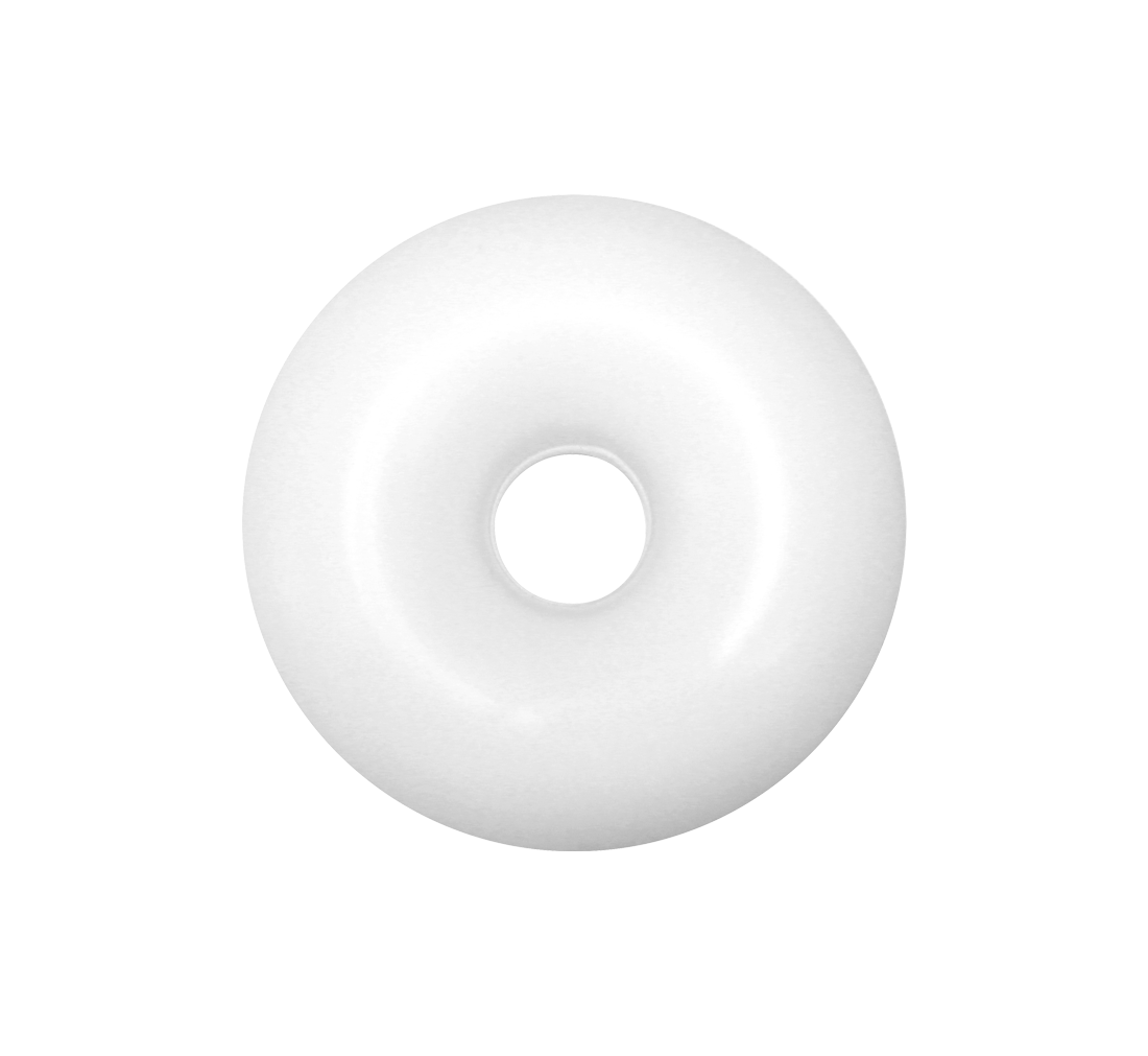 Livmoderring Silikon Donut 87mm