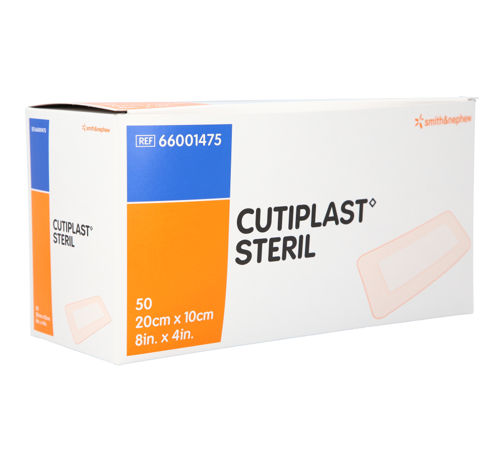 Cutiplast Non-woven Förband 10 x 20cm / 50