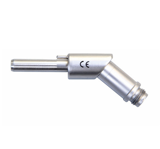 Fiberljusadapter med gänga Vinklad till Proktoskop Cetro