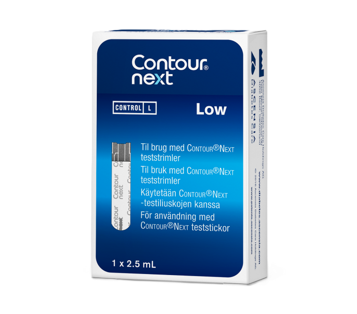 Contour Next/XT Kontrollösning Låg