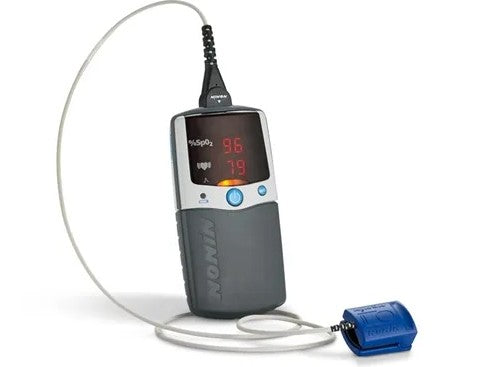 Pulsoximeter Nonin PalmSAT 2500 Fingerprobe Vuxen