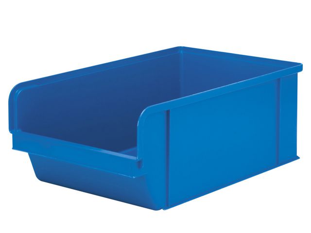 Plastlåda Blå 7L B15 x H21 x D32,5cm