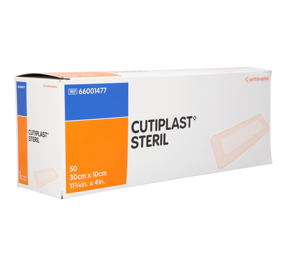 Cutiplast Non-woven Förband 10 x 30cm / 50