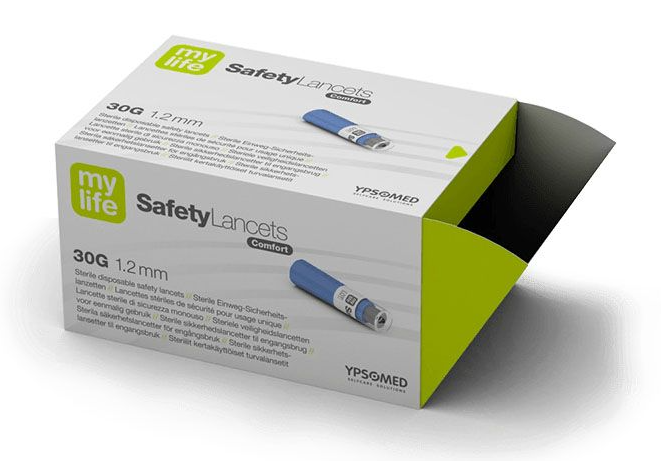 Mylife SafetyLancets Comfort 30G 0,30 x 1,2mm / 100