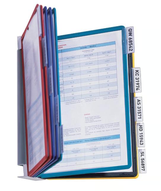 Väggställ Vario A4 med 10 ramar