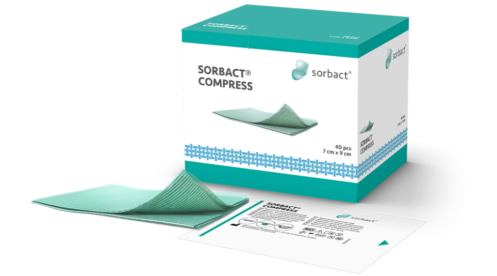 Sorbact Compress 7 x 9cm / 40