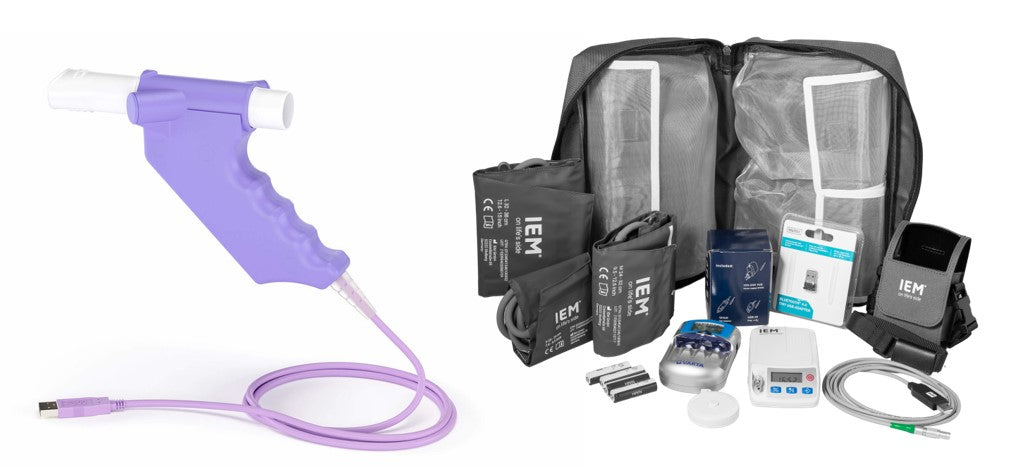 Spirare Startpaket Spirometri + 24h ABPM Blodtrycksmätare