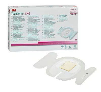 Tegaderm IV med Klorhexidin CHG 1657R 8,5 x 11,5cm / 25