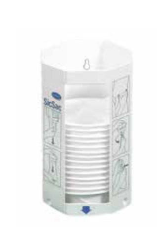 Dispenser för kräkpåse Liten Metall