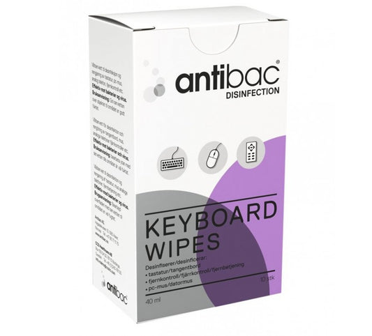 Antibac Keyboard Wipes / 80